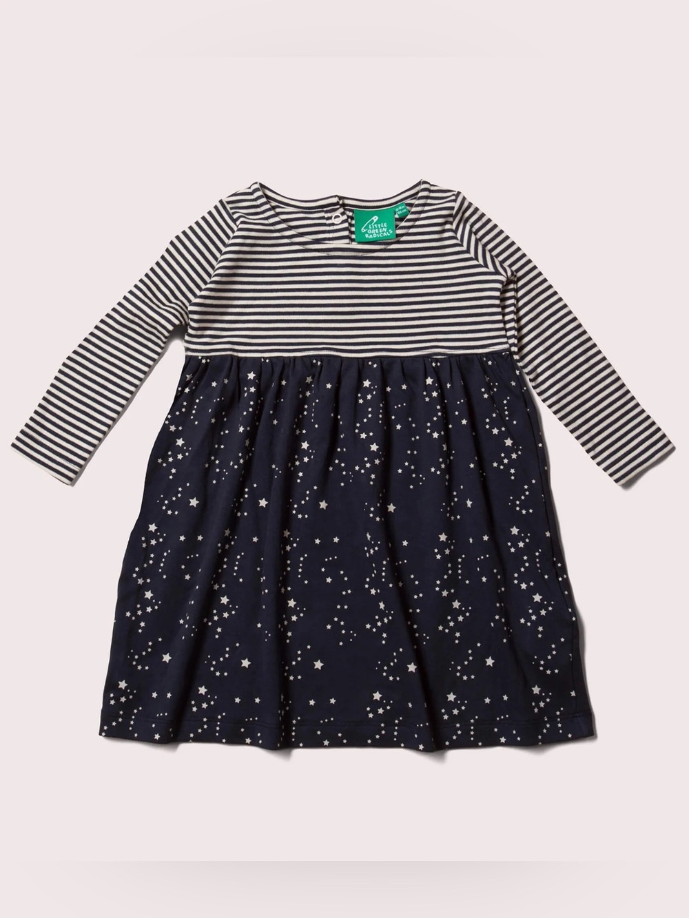 Starry Night Easy Peasy Long Sleeve Dress